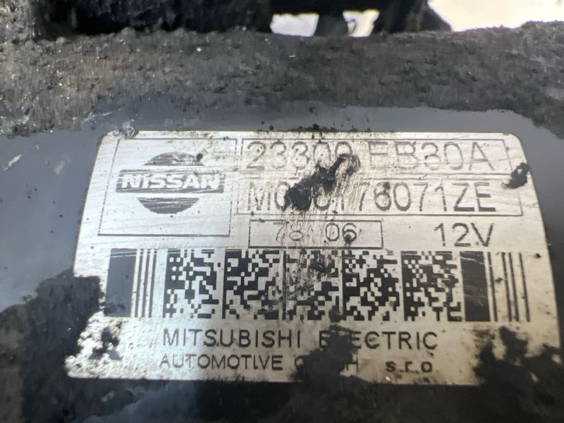 Стартер Nissan Navara D40 2006-10 482063 фото