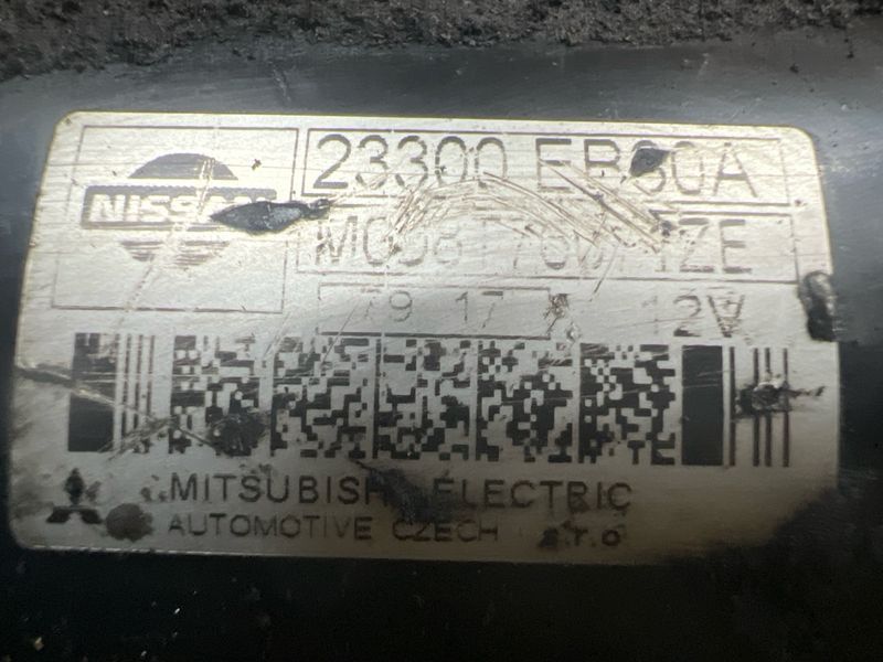 Стартер Nissan Navara D40 2006-10 482063 фото