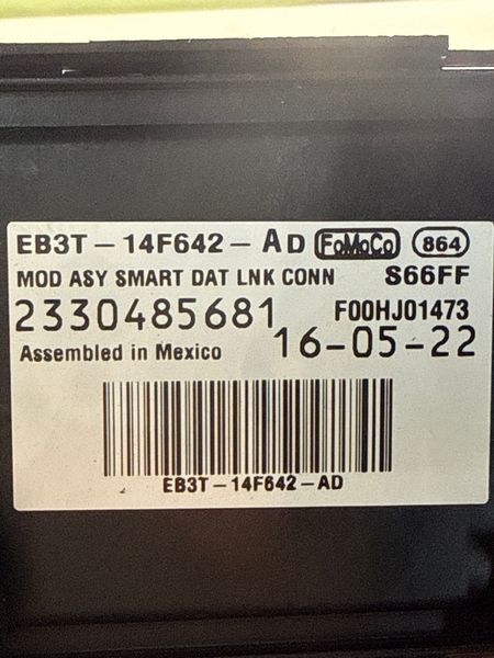 OBD роз'єм Ford Ranger TKE 2015-19 493211 фото