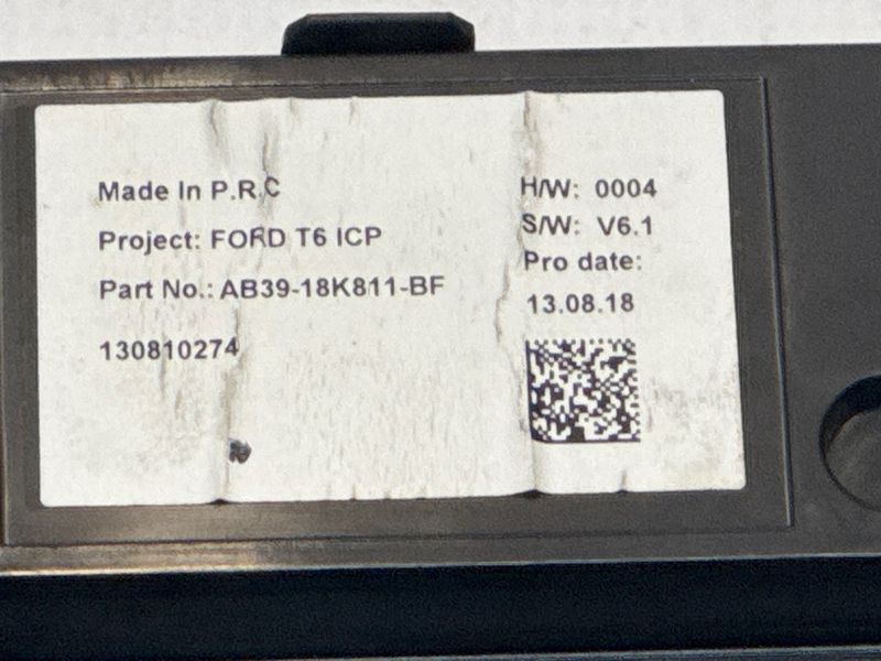 Магнитола Ford Ranger TKE 2012-15 898138 фото
