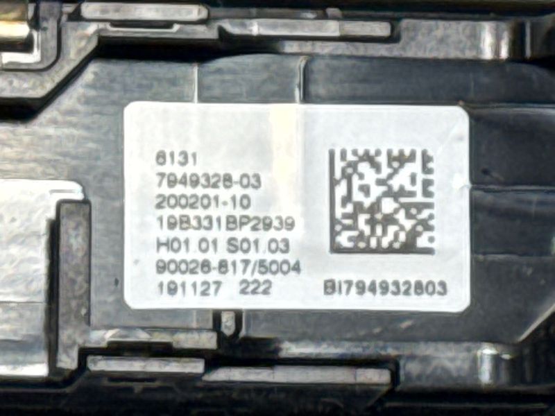 Панель управления аудиосистемой BMW X5 G05 X7 G07 493410 фото