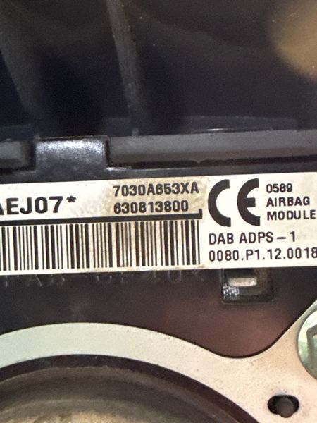 Подушка безопасности в руль Mitsubishi L200 KL1 2015-19 493295 фото