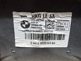 Печка в сборе BMW F30 493371 фото