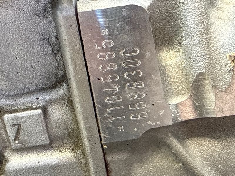 Двигун BMW B58B30C голий 493846 фото