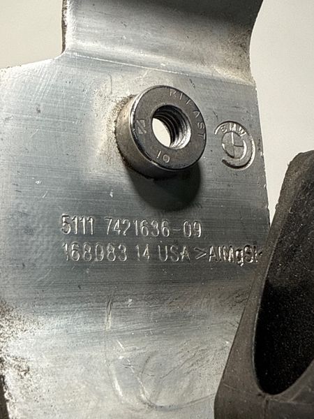 Кронштейн підсилювача переднього бамперу правий BMW X5 G05 X7 G07 493574 фото